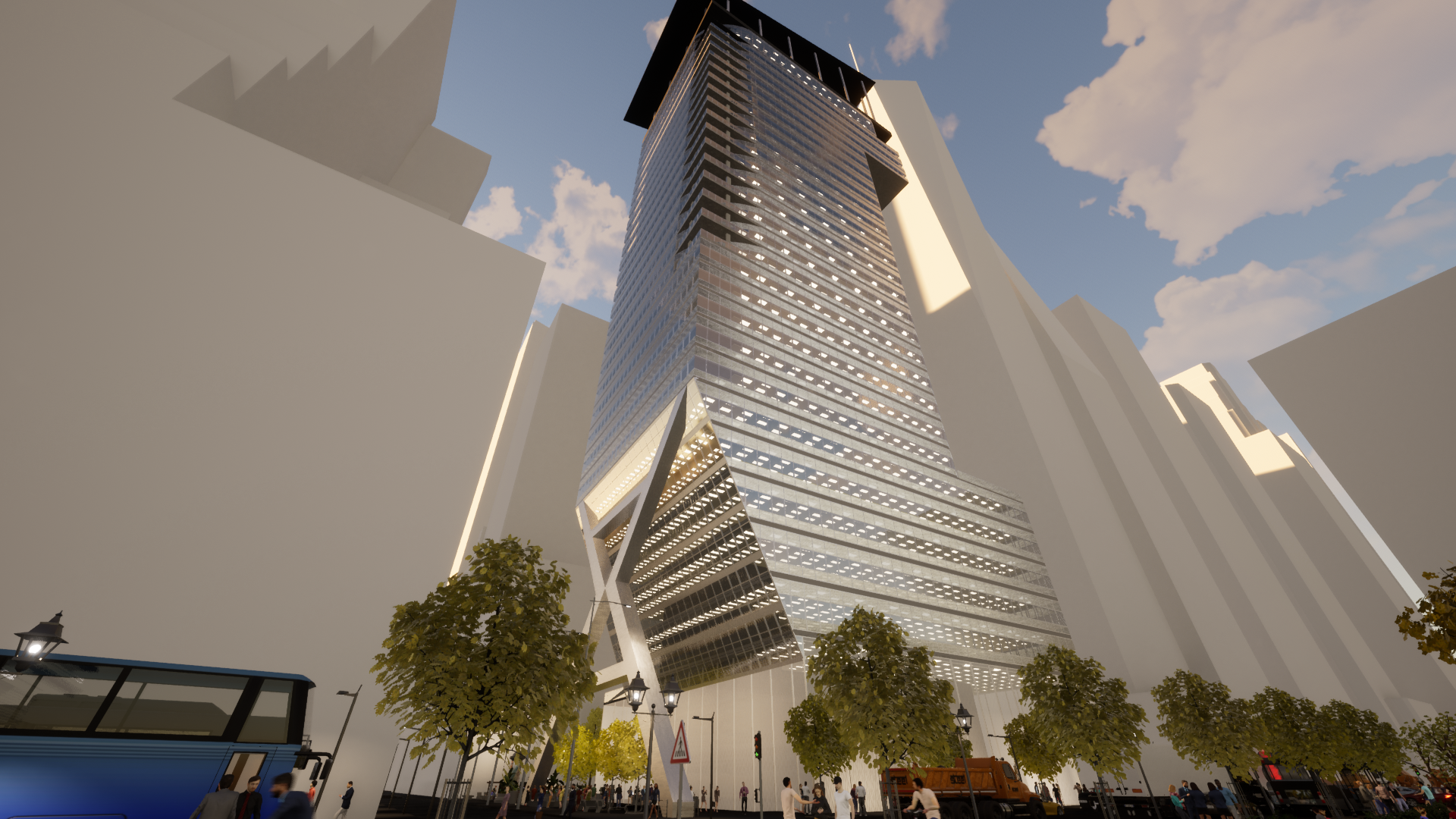 Net-Zero Commerical Tower, Bryant Park